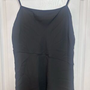 Theory Black Spaghetti Strap top